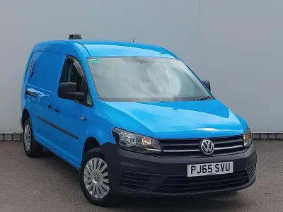 Used VW Caddy Maxi Startline 102 HP (75 kW) 2015 Blue MPV