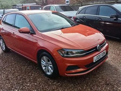 Used VW Polo Match 95 HP (69 kW) 2020 Orange Hatchback