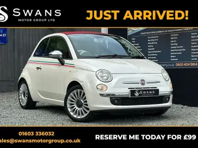 Used Fiat 500C Lounge 69 HP (50 kW) 2010 Cabriolet