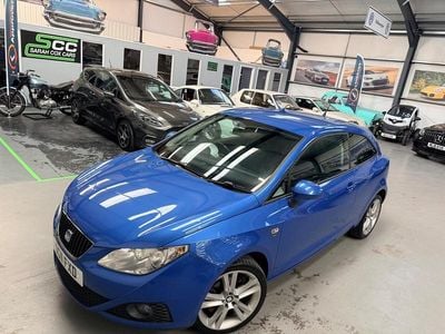 Begagnad Seat Ibiza Sport 2011 Blå Halvkombi