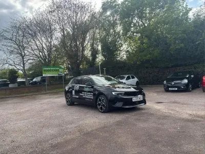 Used Vauxhall Astra Ultimate 131 HP (96 kW) 2025 Black Hatchback