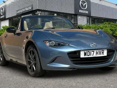 Używany Mazda MX5 Inclusive 131 KM (96 kW) 2017 Niebieski Kabriolet