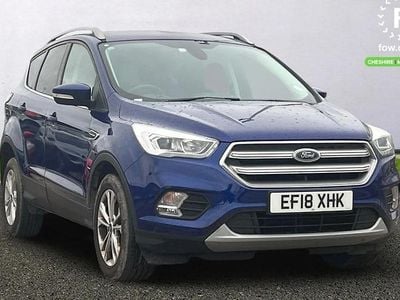 Used Ford Kuga Titanium 120 HP (88 kW) 2018 Blue SUV