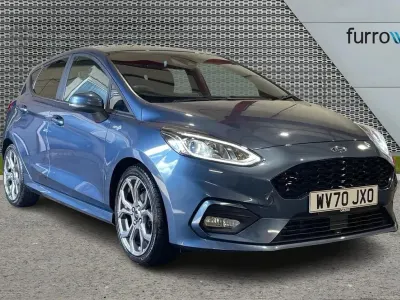 Used Ford Fiesta ST-Line 94 HP (69 kW) 2020 Blue Hatchback