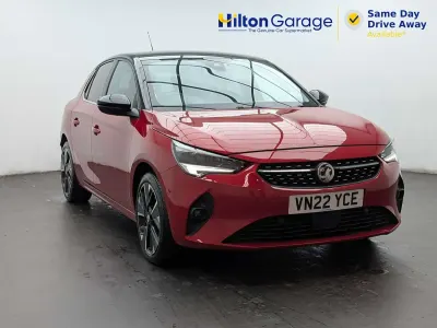 Used Vauxhall Corsa-e Elite 100 kW (136 HP) 2022 Red Hatchback