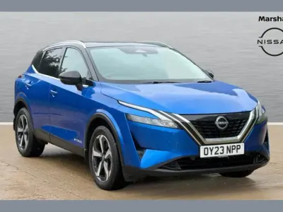 Used Nissan Qashqai N-Connecta 190 HP (139 kW) 2023 Blue SUV