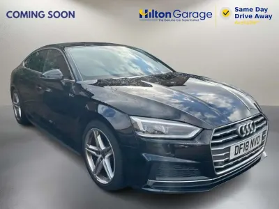 Used Audi A5 S-Line 2018 Black Coupe