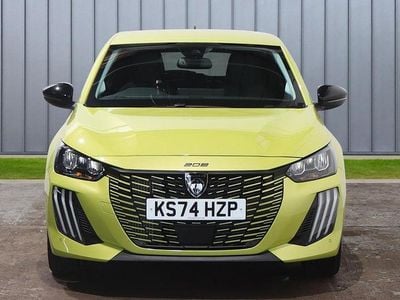 Used Peugeot 208 Allure 99 HP (72 kW) 2024 Yellow Hatchback