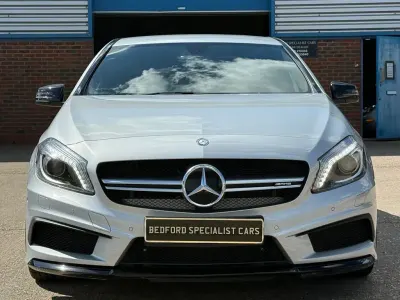 Used Mercedes A45 AMG AMG 400 HP (294 kW) 2013 Silver Hatchback