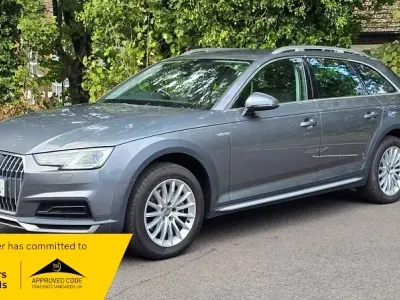 Begagnad Audi A4 Allroad 190 HK (139 kW) 2017 Grå Kombi