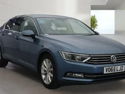 Used VW Passat Business 150 HP (110 kW) 2015 Blue Sedan