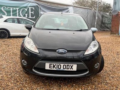 Used Ford Fiesta Zetec 2010 Black Hatchback