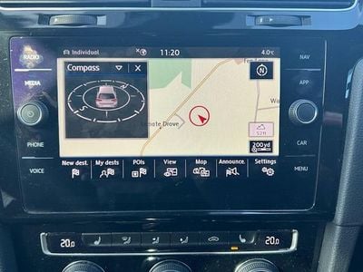 Used VW Golf VII R 300 HP (220 kW) 2020 Blue Hatchback