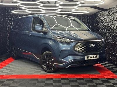 Blue Used 2024 Ford E-Transit Sport Van | £24,995 (Fair price)