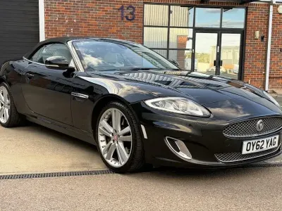 Used Jaguar XK Portfolio 385 HP (283 kW) 2012 Black Cabriolet