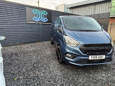 Used Ford Transit Custom Limited 130 HP (95 kW) 2019 Blue Van