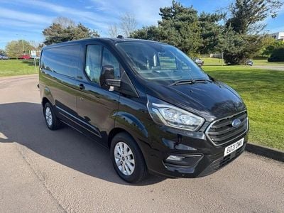 Used Ford Transit Custom Limited 185 HP (136 kW) 2021 Black Van