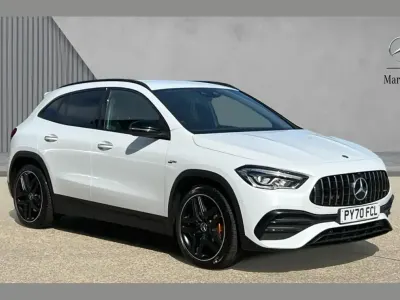Käytetty Mercedes GLA35 AMG Premium 301 HP (221 kW) 2020 Valkoinen Katumaasturi