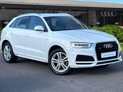Used Audi Q3 S-Line 180 HP (132 kW) 2018 White SUV