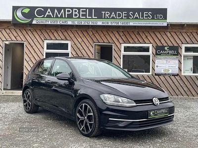 Used VW Golf VII SE 115 HP (84 kW) 2017 Black Hatchback