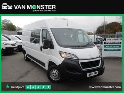 White Used 2021 Peugeot Boxer S Van | £15,099 (Good price)
