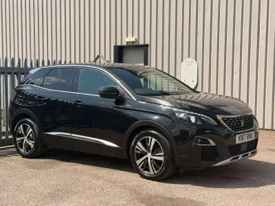 Used Peugeot 3008 GT-line 2017 Black SUV