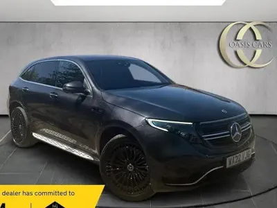 Used Mercedes EQC400 AMG line 300 kW (408 HP) 2022 Grey SUV
