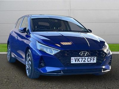 Used Hyundai i20 Premium 2022 Blue Hatchback