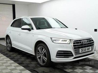 Used Audi Q5 S-Line 190 HP (139 kW) 2018 White SUV