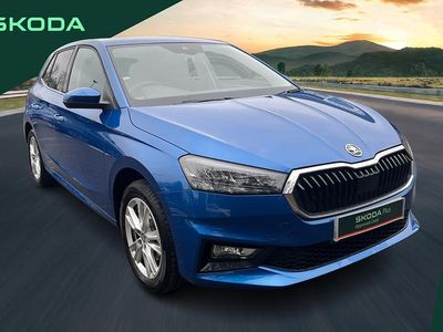 Used Skoda Fabia SE L 113 HP (83 kW) 2025 Blue Hatchback