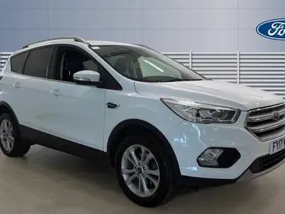 Begagnad Ford Kuga Titanium 150 HK (110 kW) 2017 Vit SUV