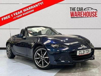 Used Mazda MX5 Inclusive 184 HP (135 kW) 2021 Blue Cabriolet