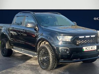 Begagnad Ford Ranger Wildtrack 2022 Svart Pickup