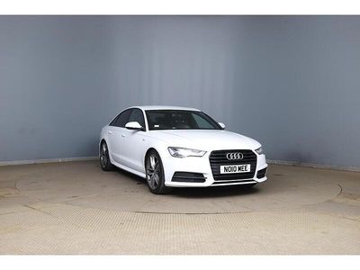 Used Audi A6 Black Edition 190 HP (139 kW) 2016 White Sedan