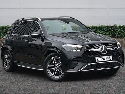 Used Mercedes GLE300 AMG line 2024 Black Estate