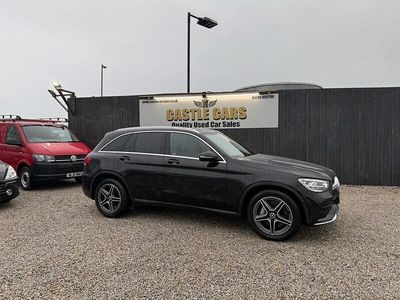 Used Mercedes GLC220 AMG line 194 HP (142 kW) 2019 Black Estate