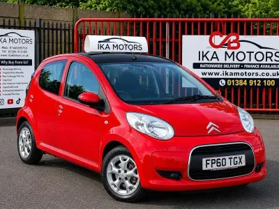 Used Citroën C1 VTR Sport 68 HP (50 kW) 2010 Red Hatchback