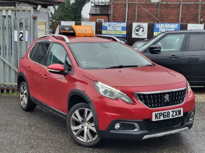 Käytetty Peugeot 2008 Allure 2018 Punainen Katumaasturi