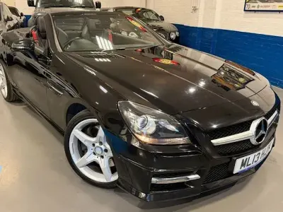 Used Mercedes SLK250 AMG 204 HP (150 kW) 2013 Black Cabriolet