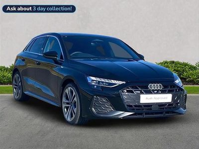 Used Audi A3 S-Line 147 HP (108 kW) 2025 Black Hatchback