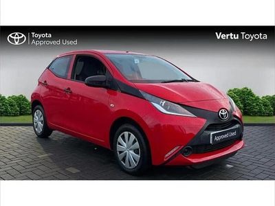 Used Toyota Aygo 68 HP (50 kW) 2016 Red Hatchback