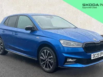 Used Skoda Fabia Monte Carlo 113 HP (83 kW) 2025 Blue Hatchback
