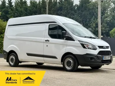 Used Ford Transit Custom 100 HP (73 kW) 2014 White Van