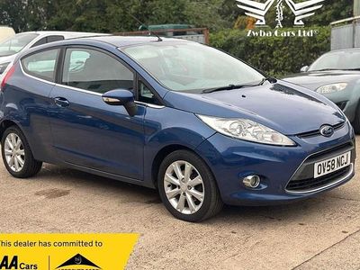 Blue Used 2009 Ford Fiesta Zetec Hatchback | £2,495 (Fair price)