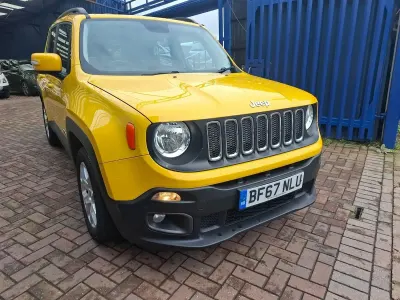 Used Jeep Renegade Longitude 140 HP (102 kW) 2017 Yellow SUV