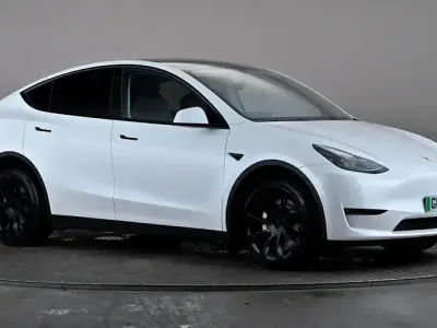Used Tesla Model Y Long Range AWD 378 kW (514 HP) 2022 White SUV