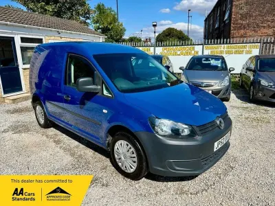 Used VW Caddy 74 HP (54 kW) 2012 Blue MPV