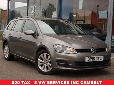 Used VW Golf VII SE 150 HP (110 kW) 2016 Grey Estate