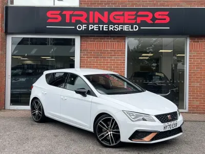 Used Seat Leon Cupra 290 290 HP (213 kW) 2020 White Hatchback