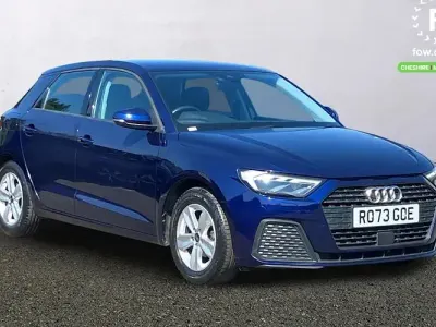 Used Audi A1 Sportback Design 95 HP (69 kW) 2023 Blue Hatchback